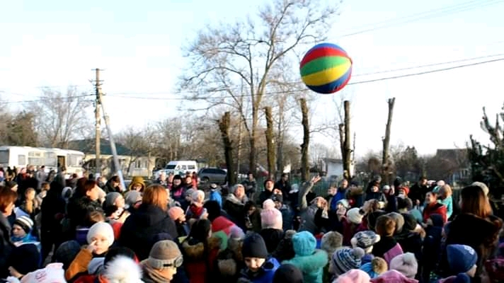 Привітання з Днем Святого Миколая для жителів села Мішково-Погорілово від ММПК «Корабельний»