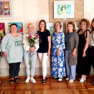 «ArtBOOM»: у бібліотеці імені Марка Кропивницького презентували виставку робіт юних художників із Первомайська