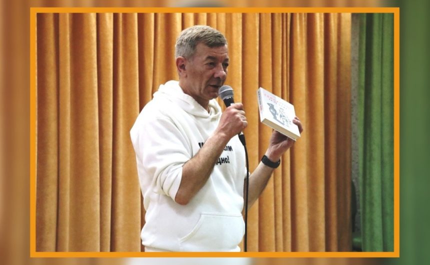 Цікаві зустрічі: миколаївці поспілкувалися з Віталієм Запекою, ветераном російсько-української війни з творчою душею