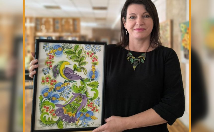 «Виклик: творчість проти війни»: художниця Людмила Гацура