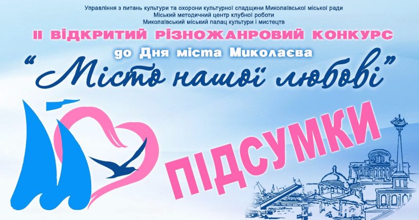 «Місто нашої любові»-2025: підсумки міського різножанрового конкурсу «Місто нашої любові»-2025: підсумки міського різножанрового конкурсу